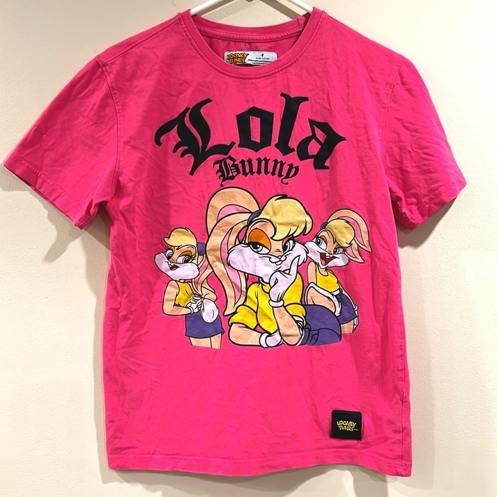 🔥Pink Lola Bunny Graphic T-Shirt🔥